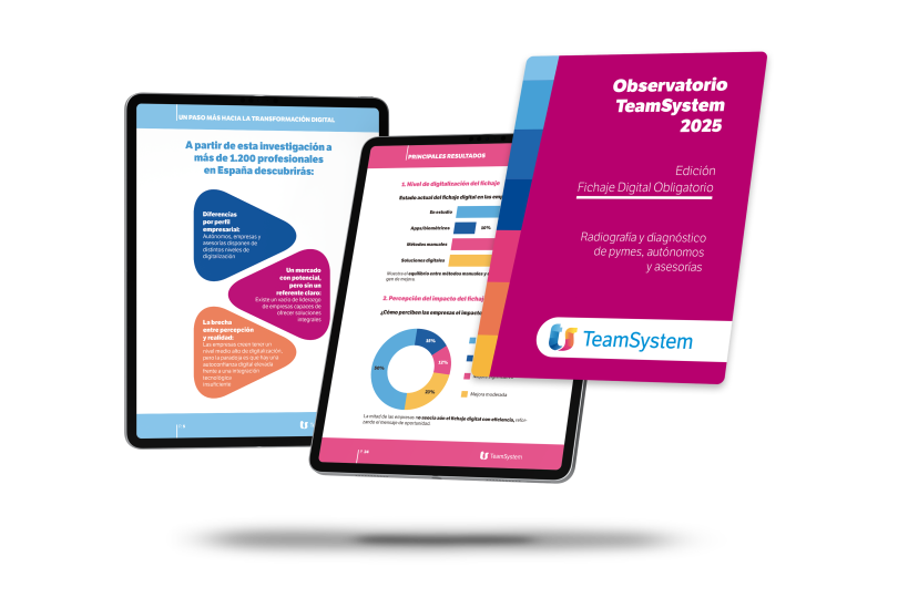 Ebook Observatorio TeamSystem 2025. Edición Fichaje Digital Obligatorio.