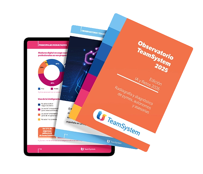 Ebook Observatorio TeamSystem 2025. Edición IA y Retos 2026