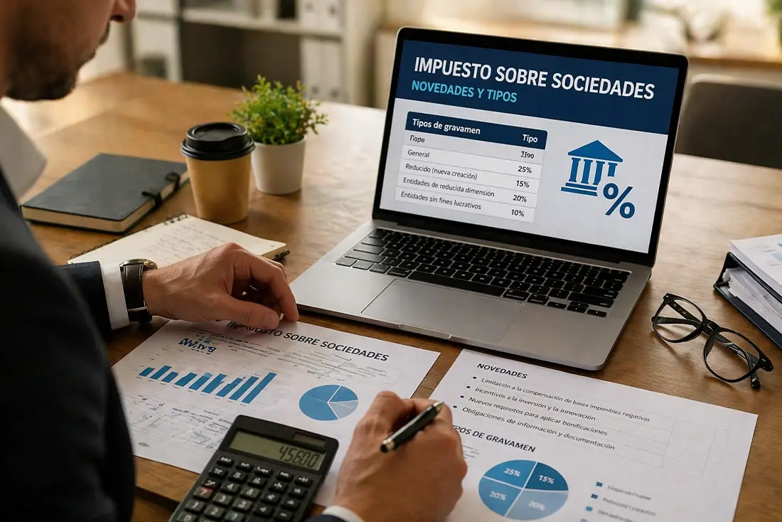 novedades impuesto sociedades
